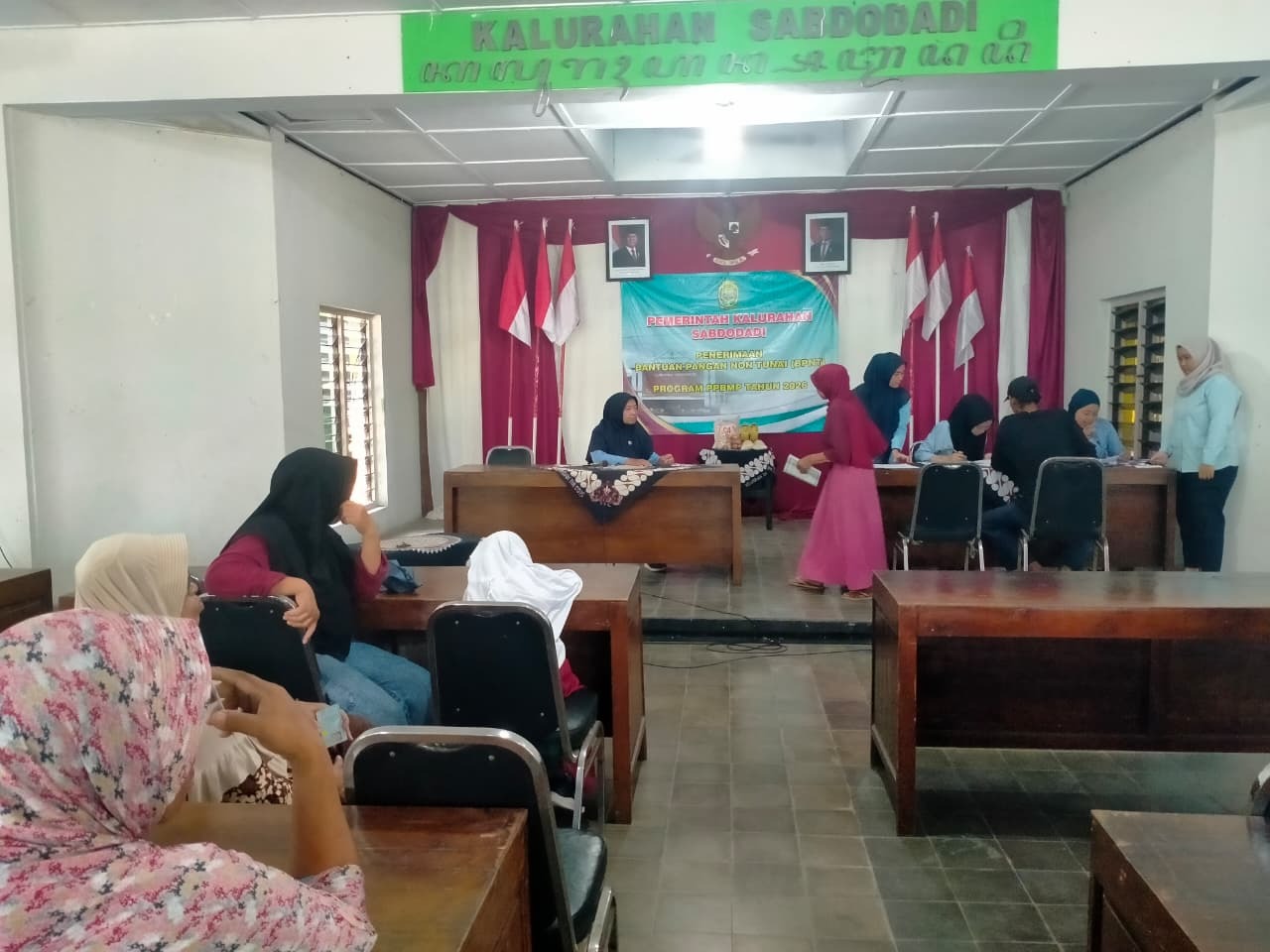 Bantuan Pangan Kalurahan Sabdodadi